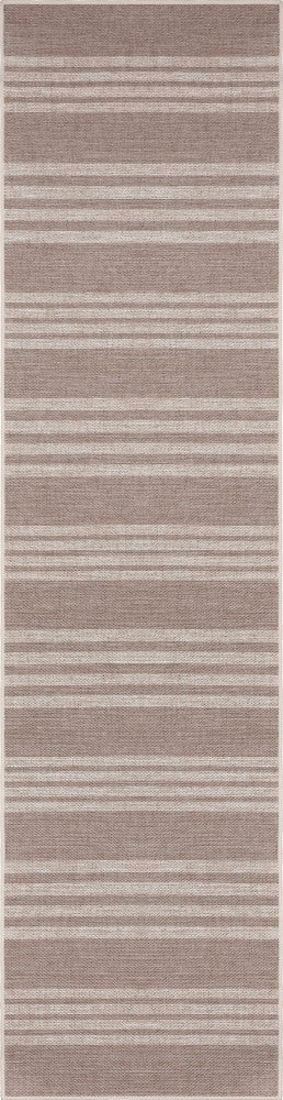 Penny Pinstripe Non-slip Machine-washable Area Rug