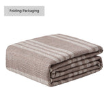 Penny Pinstripe Non-slip Machine-washable Area Rug