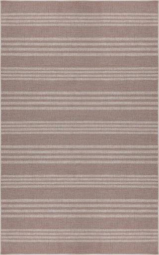 Penny Pinstripe Non-slip Machine-washable Area Rug