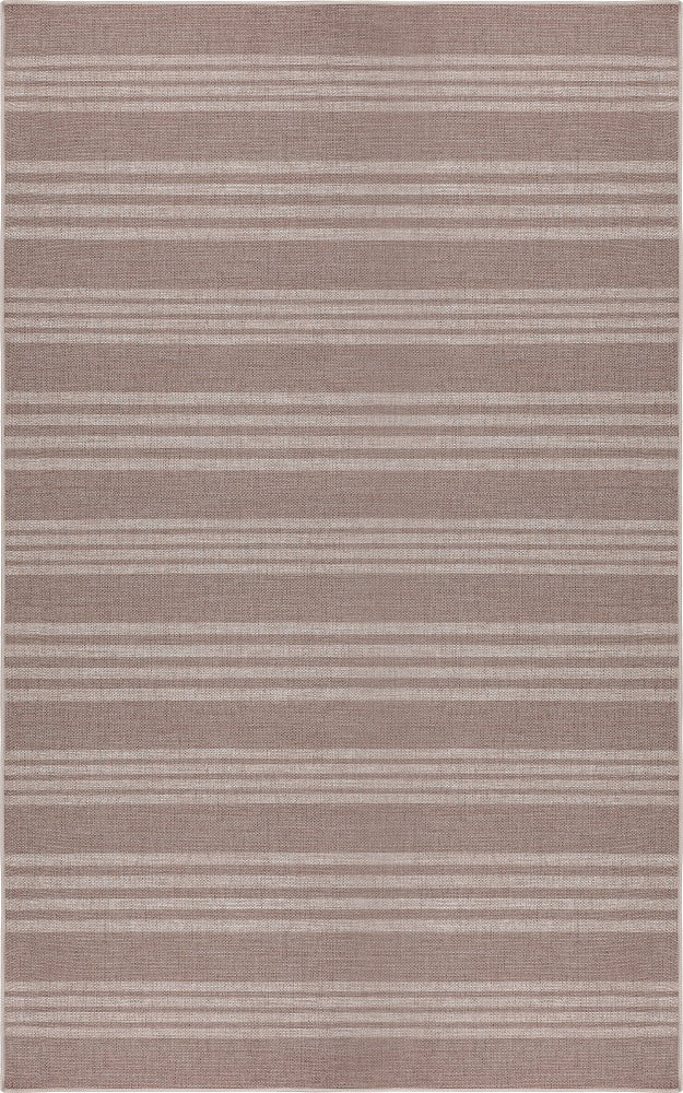 Penny Pinstripe Non-slip Machine-washable Area Rug