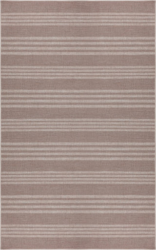 Penny Pinstripe Non-slip Machine-washable Area Rug