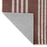 Penny Pinstripe Non-slip Machine-washable Area Rug