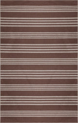 Penny Pinstripe Non-slip Machine-washable Area Rug