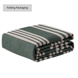Penny Pinstripe Non-slip Machine-washable Area Rug