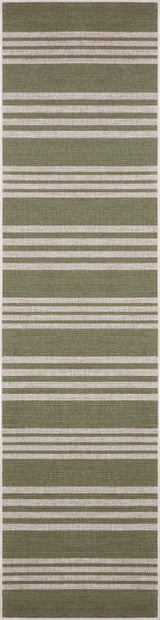Penny Pinstripe Non-slip Machine-washable Area Rug