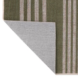 Penny Pinstripe Non-slip Machine-washable Area Rug