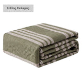 Penny Pinstripe Non-slip Machine-washable Area Rug
