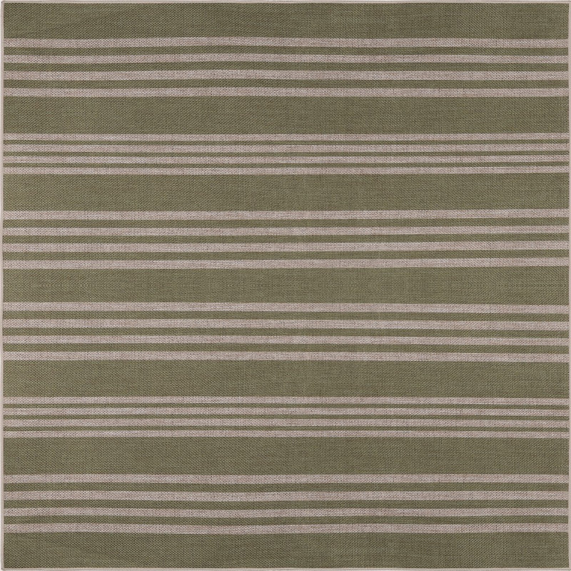 Penny Pinstripe Non-slip Machine-washable Area Rug