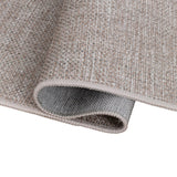 Placid Solid Non-slip Machine-washable Area Rug