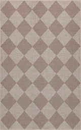 Evoke Diamond Non-slip Machine-washable Area Rug