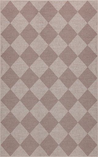 Evoke Diamond Non-slip Machine-washable Area Rug