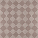 Evoke Diamond Non-slip Machine-washable Area Rug