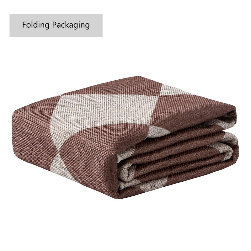 Evoke Diamond Non-slip Machine-washable Area Rug
