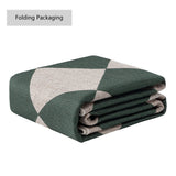 Evoke Diamond Non-slip Machine-washable Area Rug