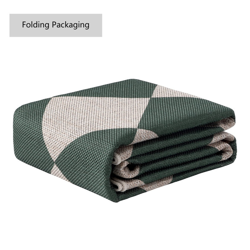 Evoke Diamond Non-slip Machine-washable Area Rug