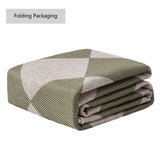 Evoke Diamond Non-slip Machine-washable Area Rug