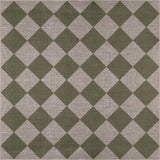 Evoke Diamond Non-slip Machine-washable Area Rug