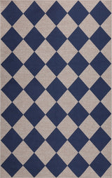 Evoke Diamond Non-slip Machine-washable Area Rug