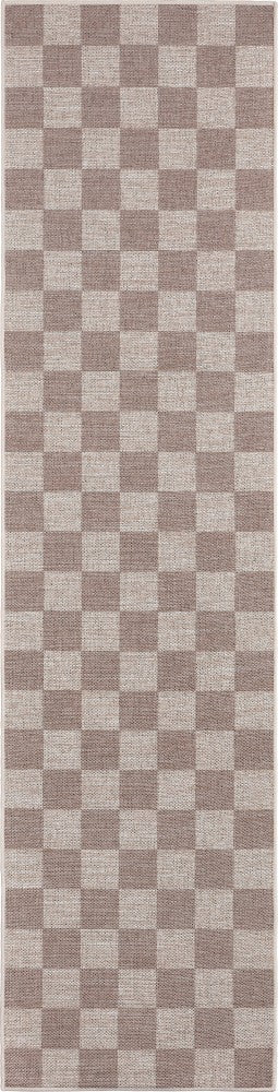 Rook Checkerboard Non-slip Machine-washable Area Rug