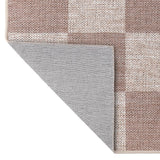 Rook Checkerboard Non-slip Machine-washable Area Rug