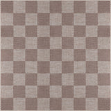 Rook Checkerboard Non-slip Machine-washable Area Rug