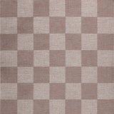 Rook Checkerboard Non-slip Machine-washable Area Rug