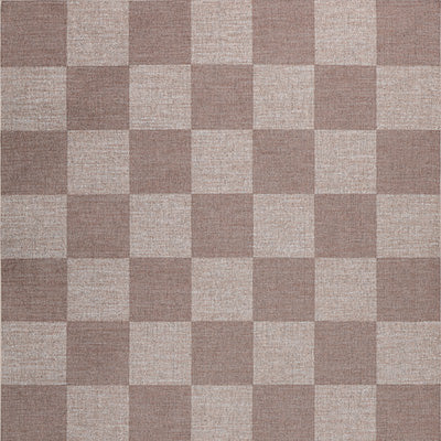 Rook Checkerboard Non-slip Machine-washable Area Rug