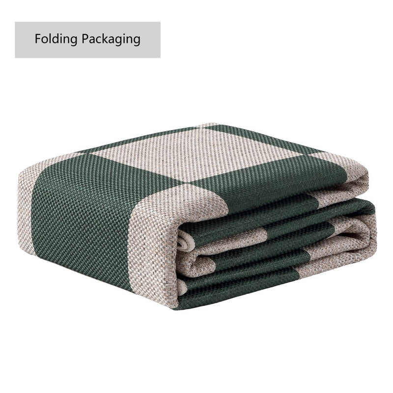 Rook Checkerboard Non-slip Machine-washable Area Rug