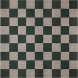 Rook Checkerboard Non-slip Machine-washable Area Rug
