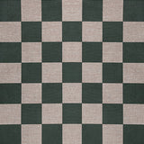 Rook Checkerboard Non-slip Machine-washable Area Rug