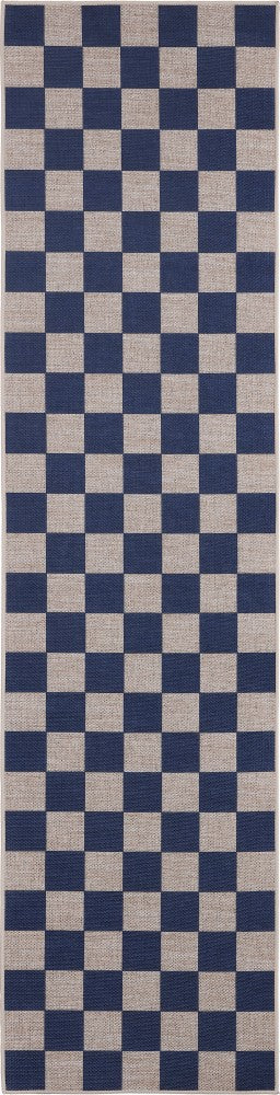 Rook Checkerboard Non-slip Machine-washable Area Rug