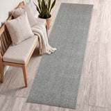 Holly Heathered Tonal Textured Non-slip Machine-washable Area Rug
