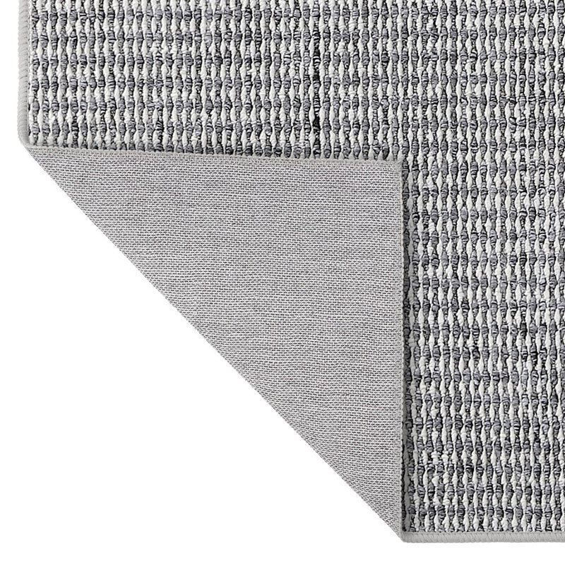 Holly Heathered Tonal Textured Non-slip Machine-washable Area Rug