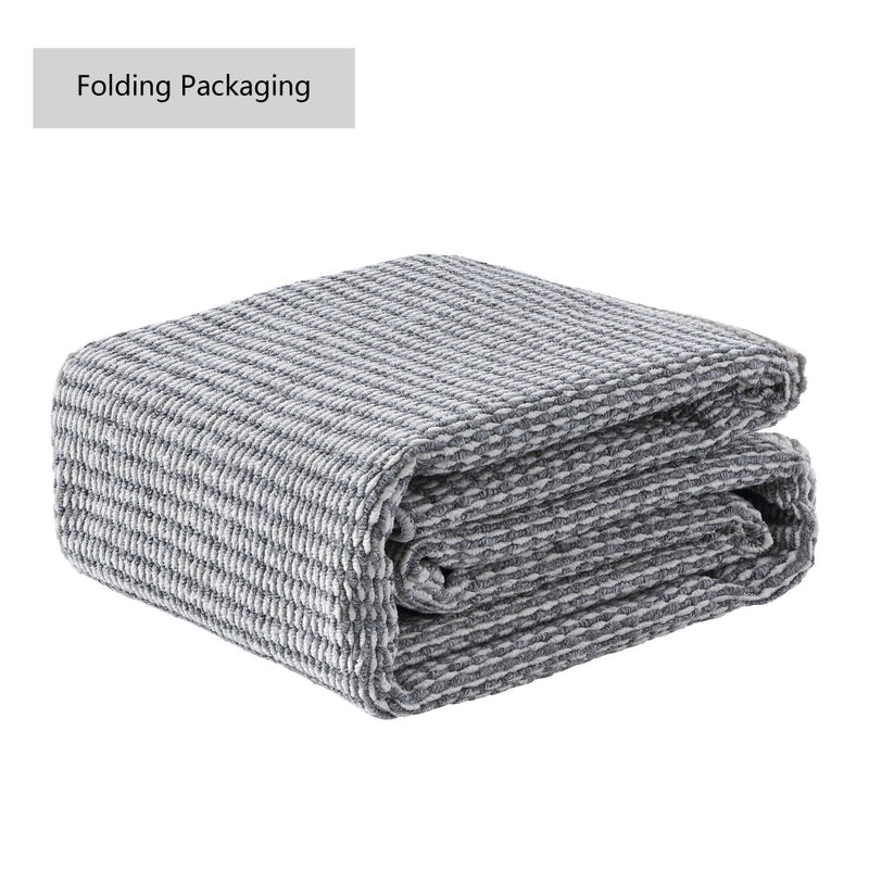 Holly Heathered Tonal Textured Non-slip Machine-washable Area Rug