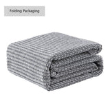 Holly Heathered Tonal Faux Jute Textured Non-Slip Machine-Washable Area Rug