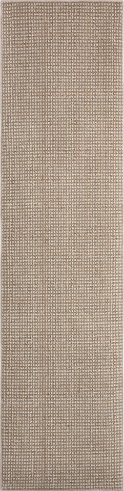 Holly Heathered Tonal Faux Jute Textured Non-Slip Machine-Washable Area Rug