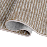 Holly Heathered Tonal Textured Non-slip Machine-washable Area Rug