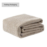 Holly Heathered Tonal Faux Jute Textured Non-Slip Machine-Washable Area Rug