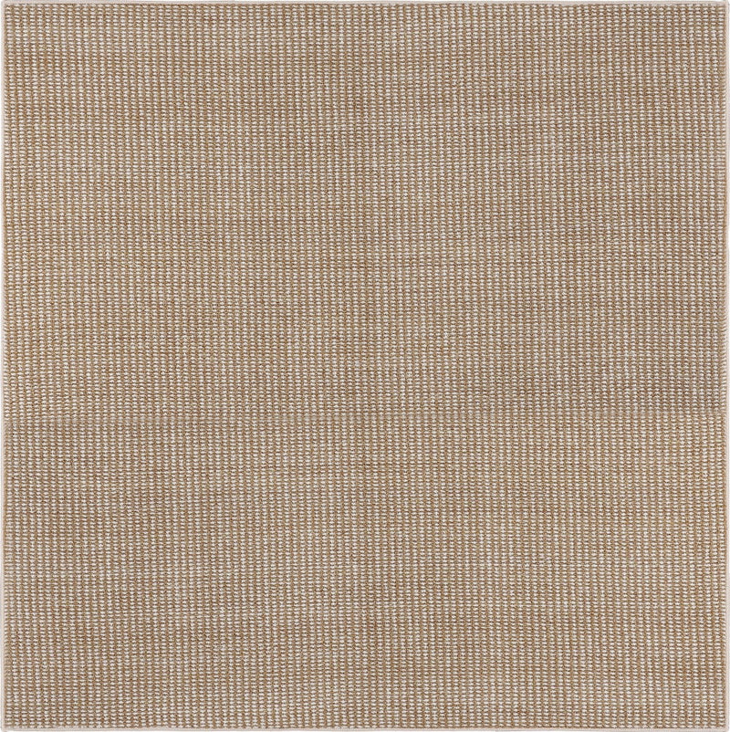 Holly Heathered Tonal Faux Jute Textured Non-Slip Machine-Washable Area Rug