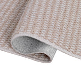 Holly Heathered Tonal Textured Non-slip Machine-washable Area Rug