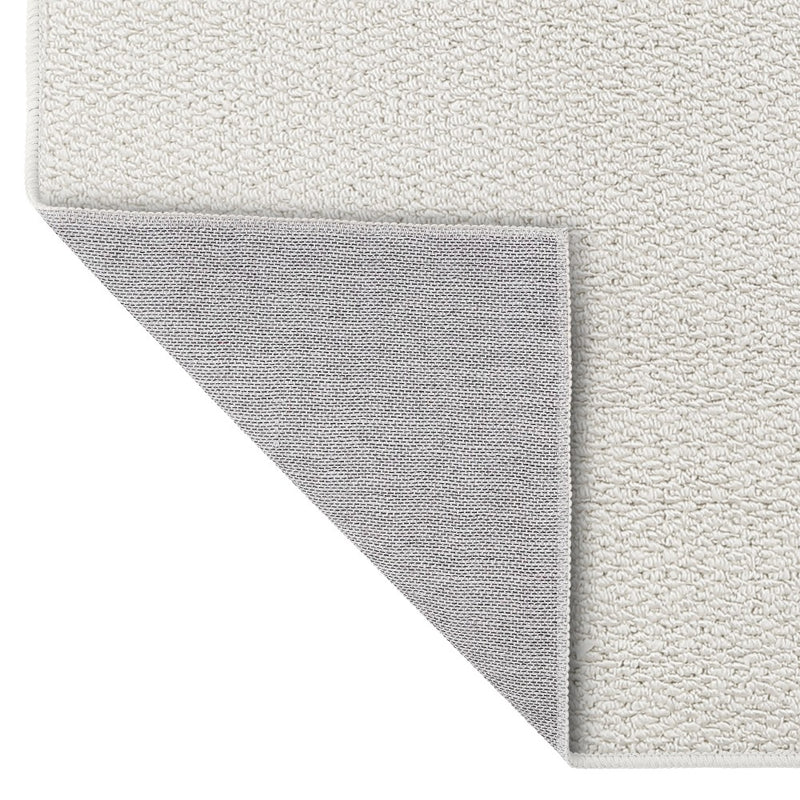 Hailey Textured Solid Plain Non-slip Machine-washable Area Rug
