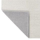Holly Heathered Tonal Faux Jute Textured Non-Slip Machine-Washable Area Rug
