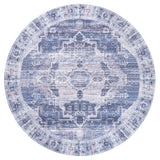 Alanya Ornate Medallion Washable Area Rug