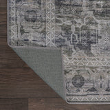 Alanya Ornate Medallion Washable Area Rug
