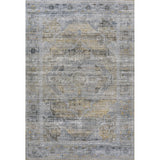 Alanya Ornate Medallion Washable Area Rug