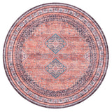 Dalyan Geometric Medallions Washable Area Rug