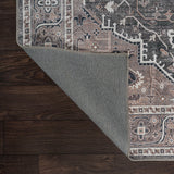 Alacati Ogee Medallion Washable Area Rug