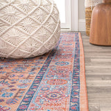 Kemer All-over Persian Washable Area Rug