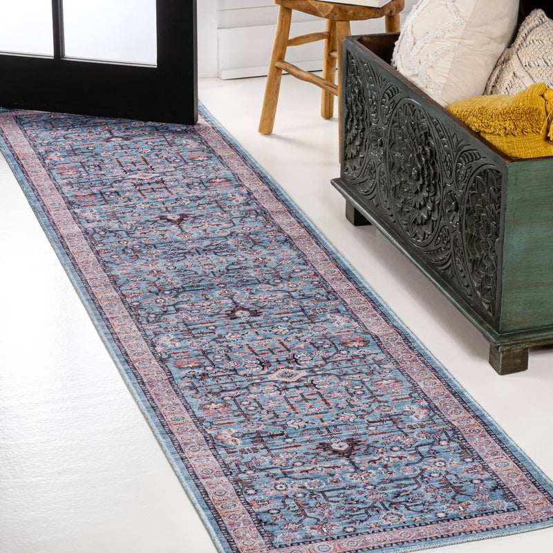 Kemer All-over Persian Washable Area Rug