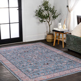 Kemer All-over Persian Washable Area Rug